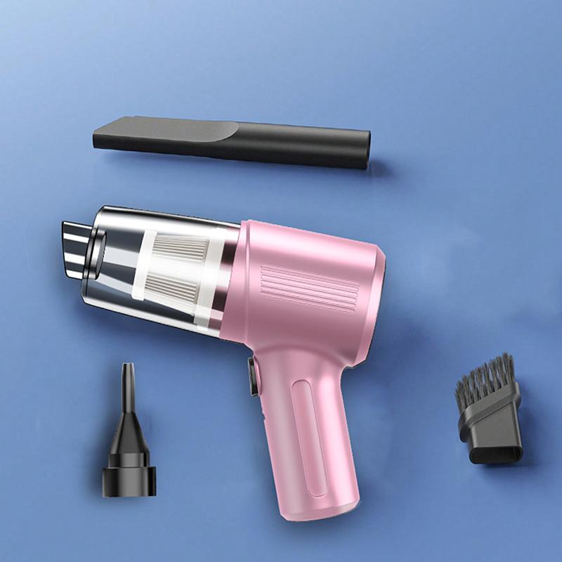 

Беспроводной мини-ручной пылесос для автомобиля, портативный автомобильный пылесос, всасывающий и выдувающий, интегрированный очиститель