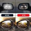 95135mm - Film for Car Rearview Mirror, 2 Pieces, Waterproof and Anti-fog, Rainproof Film, for V