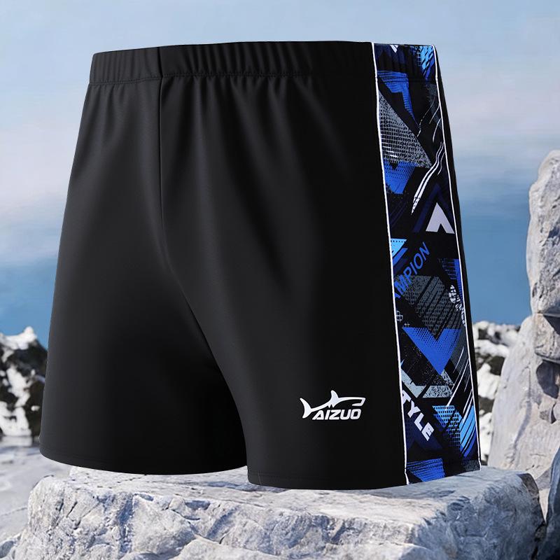 Plus Size Men s Quick-Dry Swim Trunks - Anti-Embarrassment Boxer Print Shorts One Size for Wholesale