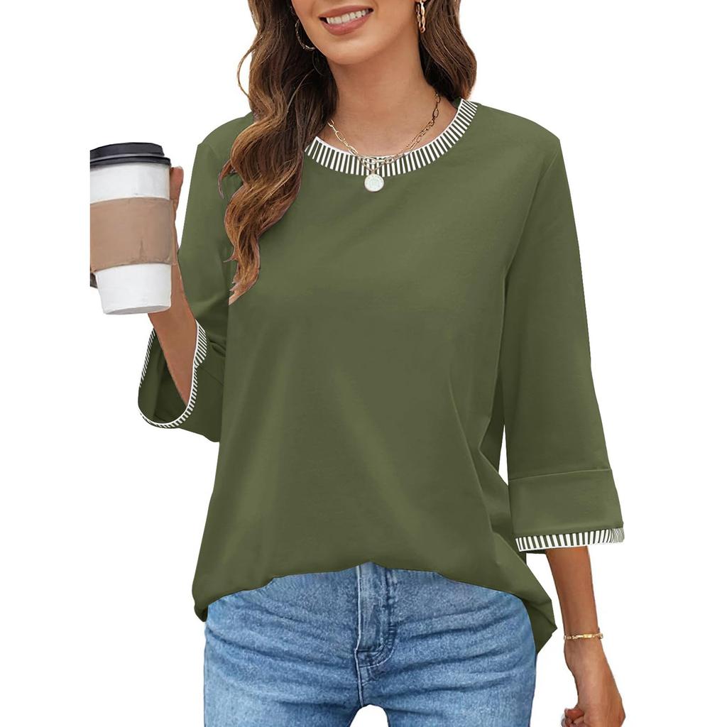 Topuri Pentru Femei Pulover Maneca Lunga Camasi Casual Top