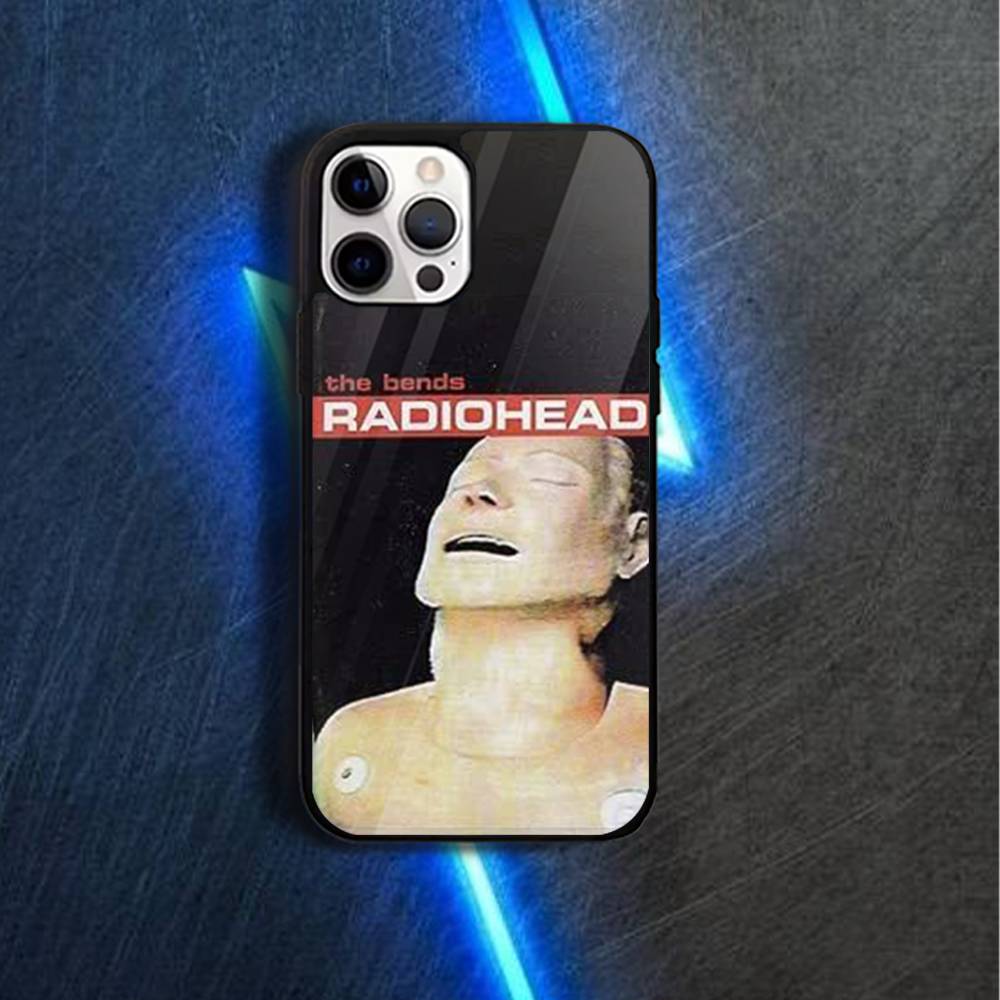 Radiohead R-Rock B-Band Phone Case For iPhone 17,16,15,14,13,12,11,Pro,Max,Plus,Mini,Magsafe,Magnetic Wireless Charging Case