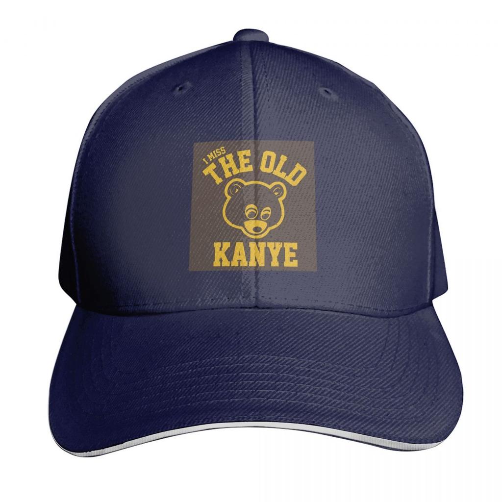 I Miss The Old Kanye West Bear Cap Fashion Casual Baseball Caps Adjustable Hat Hip Hop Summer Unisex Baseball Hats