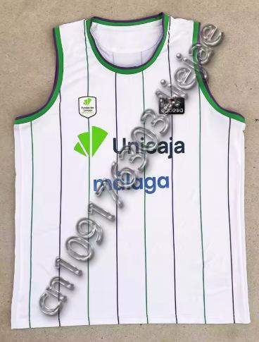 Unicaja basketball summer jersey jersey men's and women's outdoor adult 3D printing quick-drying large breathable quick-drying vest