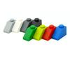 100PCS Slope 45 2x1 DIY Sloping Building Blocks Thick Figures Brick Slope 1x2 Dots Compatible With 3040 Educational Creative