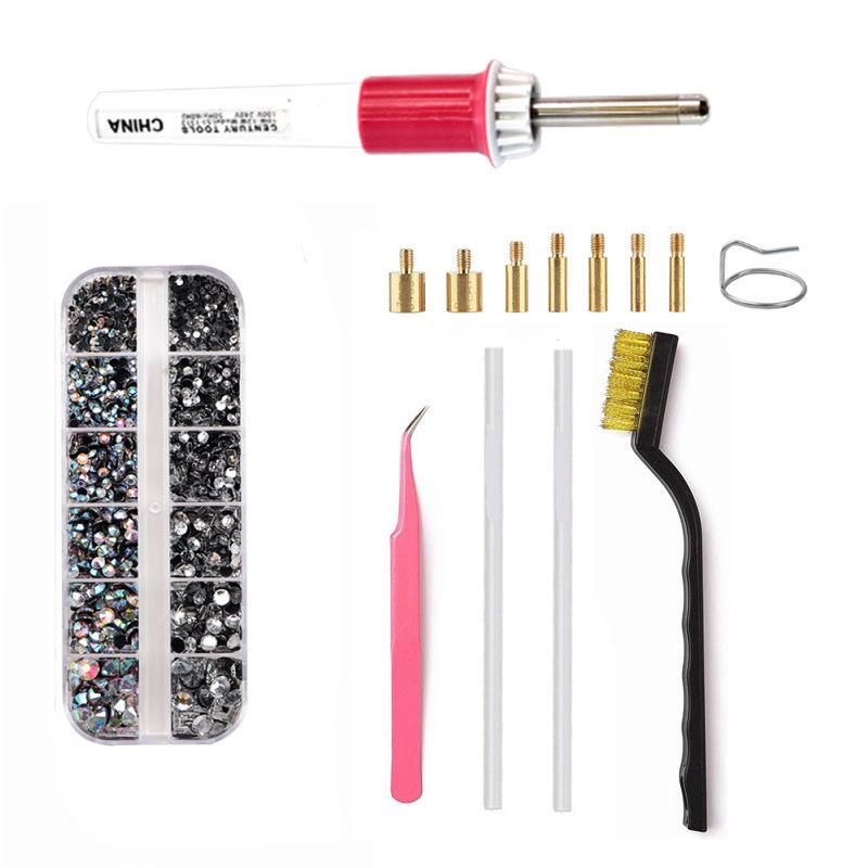 

Набор из семи ручек-сверл с горячим наконечником DMC для самодельных ювелирных изделий European standard hot drill set