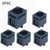 5Pcs Vertical Telephone Connector Socket Connector Female Socket  Communication Accessories