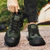Autumn New Shoes for Men Leather Casual Shoes Outdoor Sport Hiking Shoes Man Work Climbing Boots