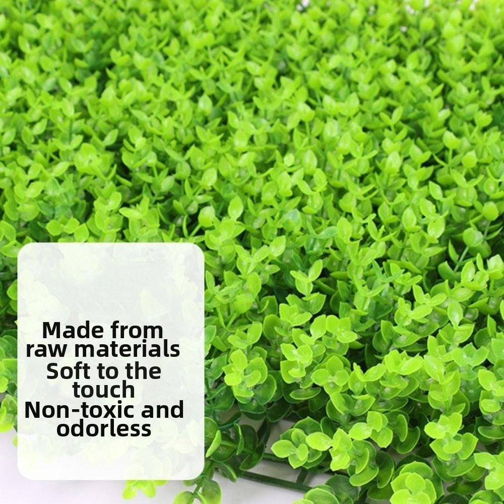 DIY Artificial Eucalyptus Carpet 75x25cm Artificial Fern Grass Home Garden Fence