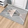 Geometric Abstract Kitchen Mat Soft Thickened Kitchen Floor Mat Waterproof Non-slip Oil-proof Floor Mat Runner Rug