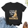 Cute Haflinger Horse I Freaking Love My Haflinger T-Shirt Blanks Summer Clothes Plus Size Tops Hippie Clothes Woman Fashion