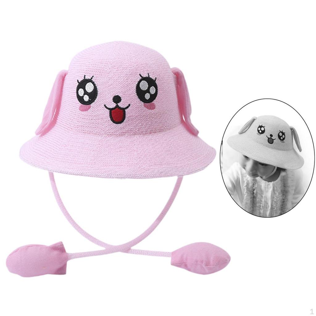 Klobouk s ušima Čepice Roztomilý kbelík pro pouliční poradce Dojíždění Dárek Ženy