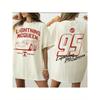 New Car Lightning McQueen TShirt Cotton Casual Loose Plus Size Girls TShirt Streetwear Top Short Sleeve Couple Costume