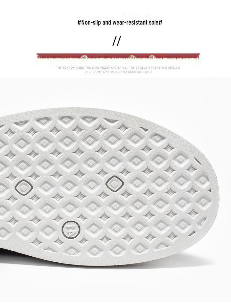 Wiosna 2025 Męskie Oddychające Skórzane Mokasyny w Brytyjskim Stylu - Modne Casualowe Mokasyny dla Młodzieży