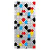 Frosted Static Glass Sticker Geometric Butterfly Jigsaw Decorative Static Window Cling UV Sun Blocking Privacy Film for Home Office Bathroom
