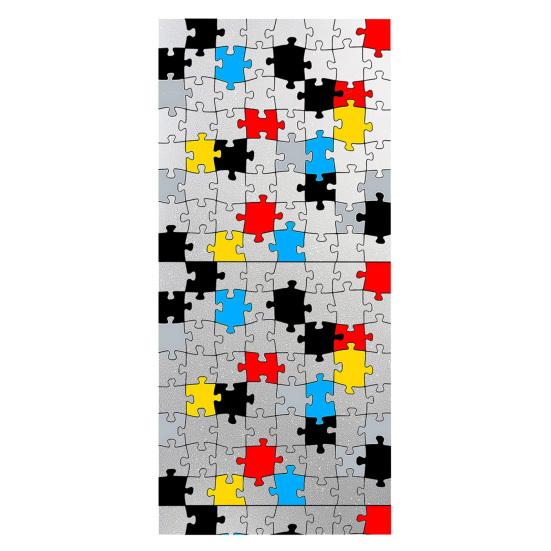 Frosted Static Glass Sticker Geometric Butterfly Jigsaw Decorative Static Window Cling UV Sun Blocking Privacy Film for Home Office Bathroom