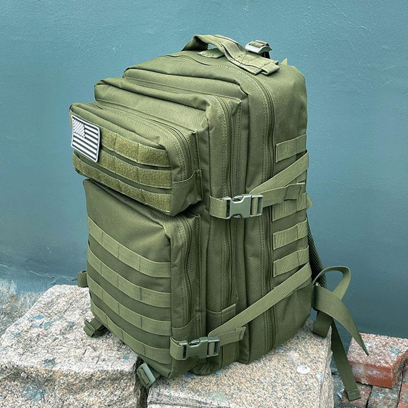 45L Hiking Travel Backpack for Men Women Tactical Camouflage Backpacks Large Outdoor Camping Adventure Multifunctional Bag