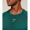 Gymshark Apex Seamless T shirT weighTed Teal muTed Teal A2b3s Tbw7