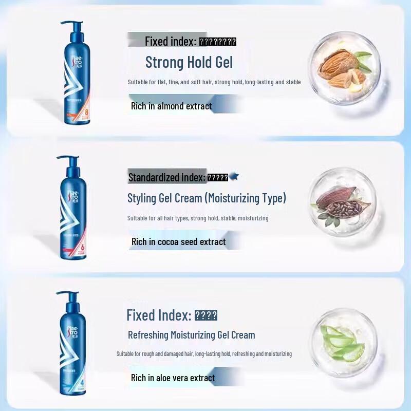 Maestro Men's Strong Hold Hair Styling Gel