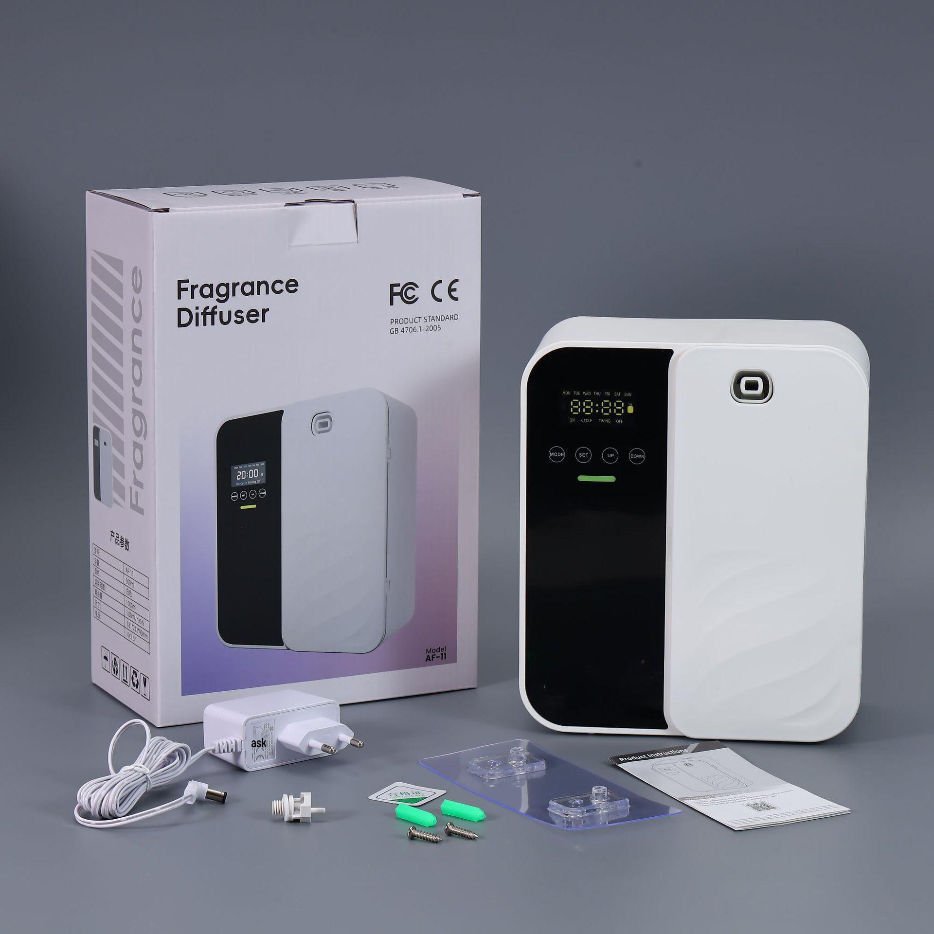 

Wall-Mounted Aromatherapy Diffuser & Odor Remover for Public Spaces EU Standard [Bluetooth APP]