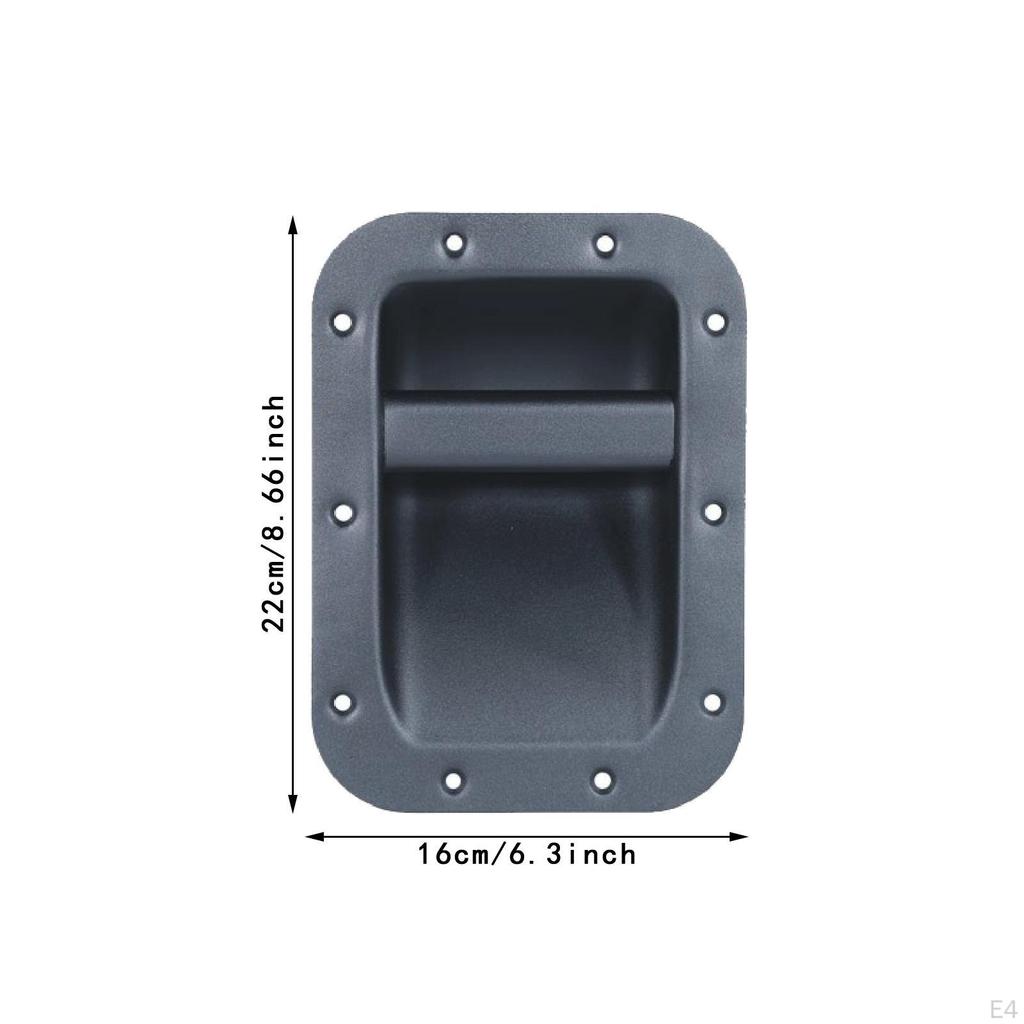 2 Pieces Speaker Cabinet Handles Accessories Pull Side Handle Loaded Case Supplies Carry