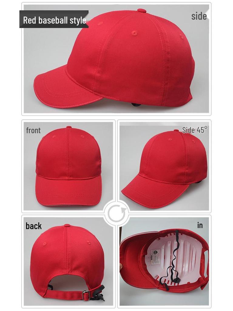 Lightweight Breathable Duckbill Bump Cap with ABS/PE Shell for Labor Protection