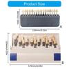 Teeth Shade Guide Classical Dentistry Equipment Teeth Whiten Porcelain 16/29 Colors Tooth Model Colorimetric Plate