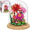 Flower Bouquet Building Kit Flowers Botanical Collection DIY Plants Bonsai Tree Friends Sets Adult Building Blocks Set Christmas New Year Birthday