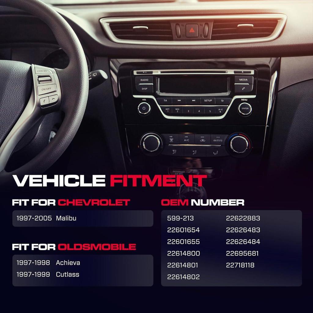 Chevrolet A/C Temperature Control Module Switch 599-213