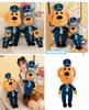 Sheriff Labrador Plush Toy Soft And Cuddly Stuffed Animal Yellow/grey 30cm 45cm 60cm