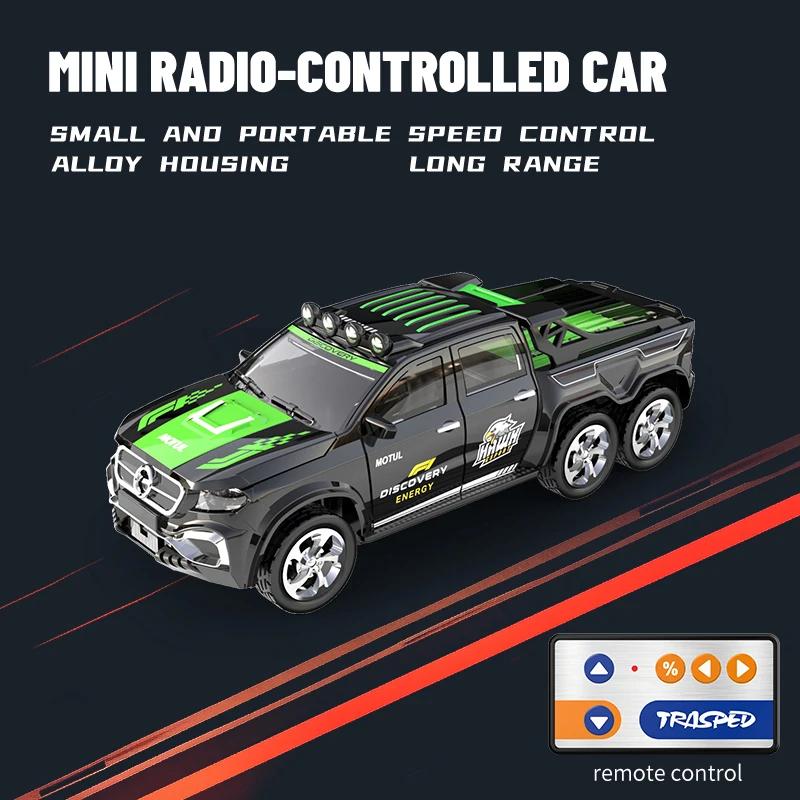 

Новая радиоуправляемая машина MINI Alloy 1/64, машина с дистанционным управлением, удобная для переноски, 60 минут рабочего времени, детские подарки, электронные игрушки