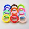 28 Colors 9.0CM Silicone Cup Bottom Cover Coaster Sleeve Water Cup Protective Cover 90MM Wear-resistant Cup Bottom Cover