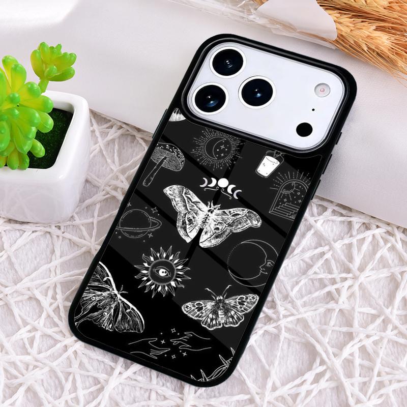 Witch Aesthetic Art Shockproof Phone Case for iPhone 17 Air 16e 15 11 12 14 13 Pro Max Cover Coque