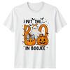 I Put The Boo In Unisexs TShirt Funny Ghost Pumpkin Halloween Halloween Gift