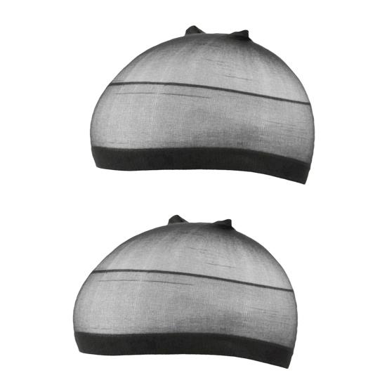 2Pcs Wig Caps Net Reusable Unisex High Elastic Stocking Liner Caps