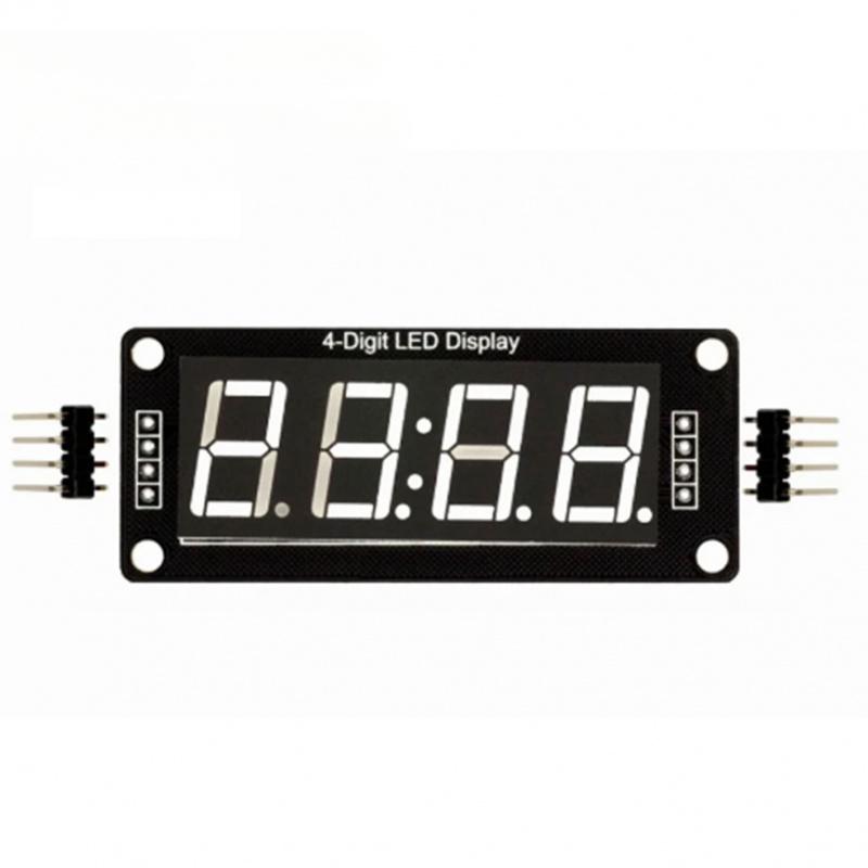 TM1637 0.56Four-Digit Seven-Segment Digital Clock Module With Clock Function Digital Display