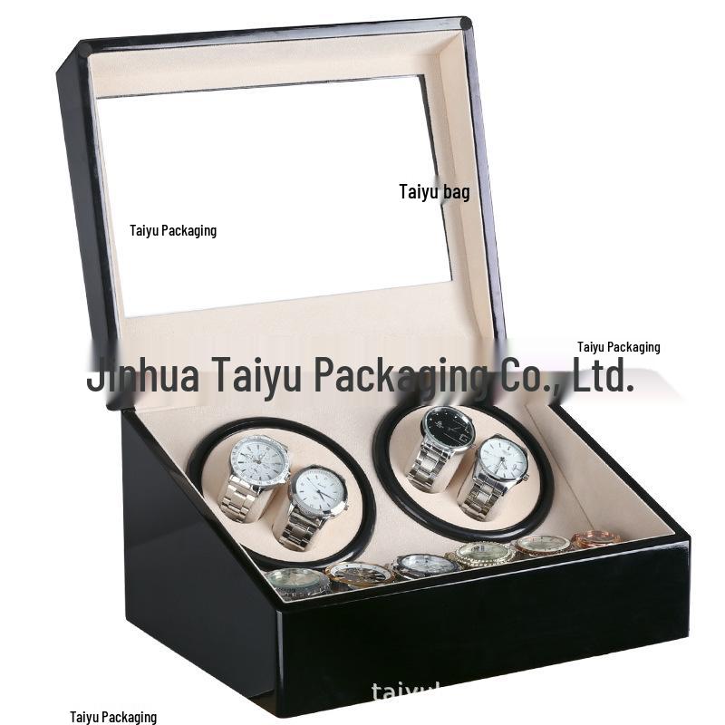 Painted Shaker Automatic Watch Winder and Storage Box for 10 Watches