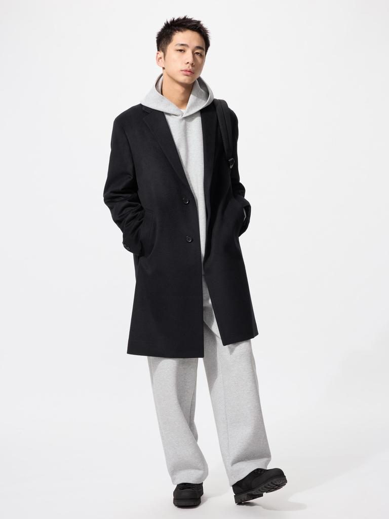 Uniqlo Wool Cashmere Chester Field Coat