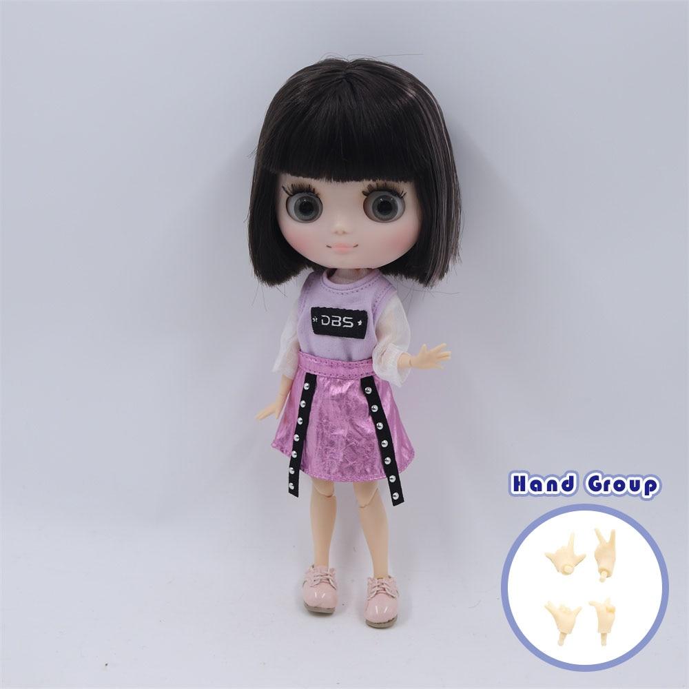 ICY DBS Blyth Middie Doll Joint Body 20CM Customized Doll Nude doll or Full Set Includes Clothes & Shoes DIY Toy Gift for Girls