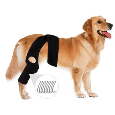 WOOTSHU Neoprene Dog Leg & Knee Guard for Injury Protection Rehabilitation & Joint Support All Seasons
