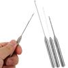 3pcs Stainless Steel Fishing Bait Stringer Drill Needle Portable AntiRust Fishing Tool