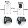 YESprime External Suzuki Blank Key Dummy Key Key Shutter Spare