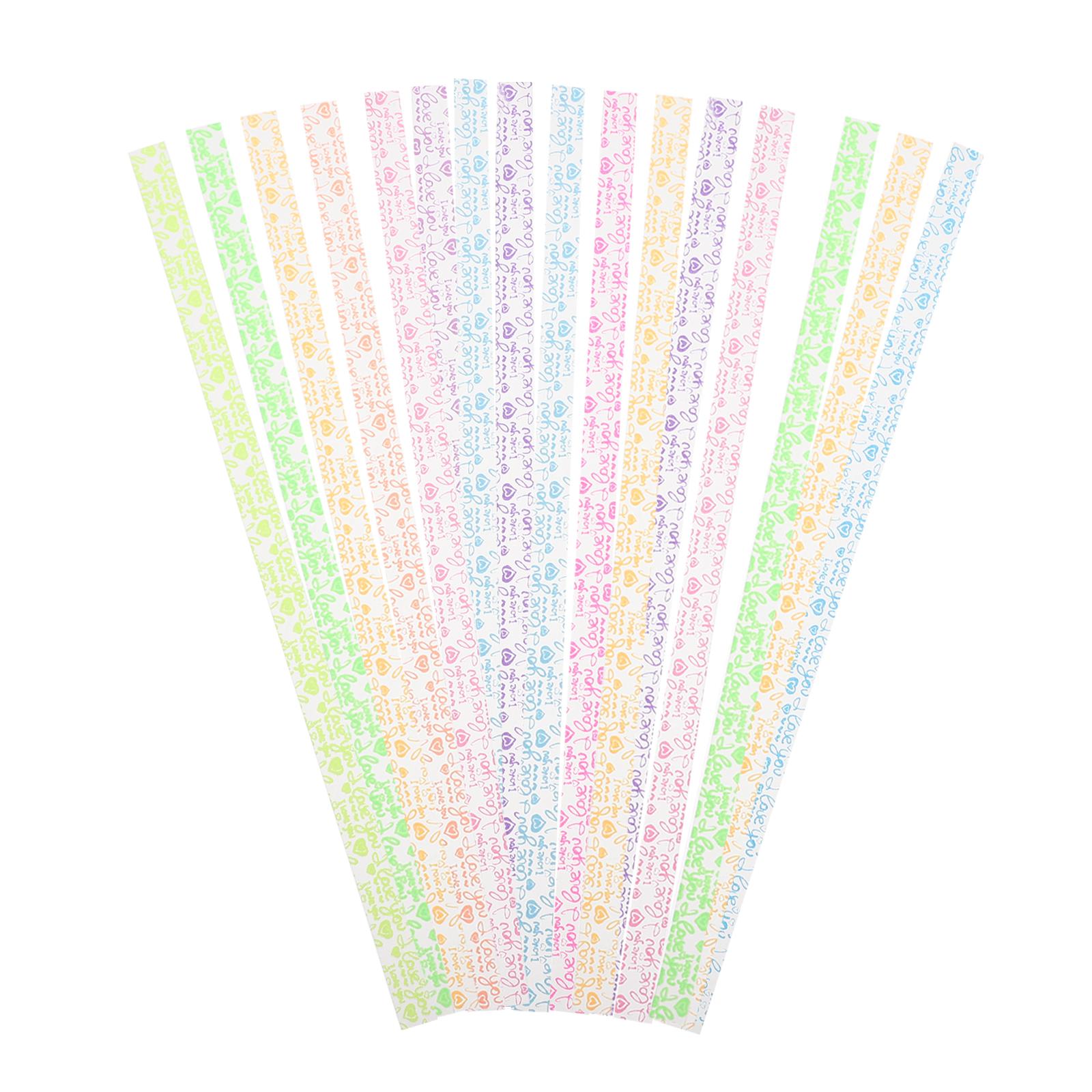 

630pcs Paper Star Strips Luminous Foldable Five Point Stars Diy Craft Kit Origami Paper For Decorative Art Handicraft Projects