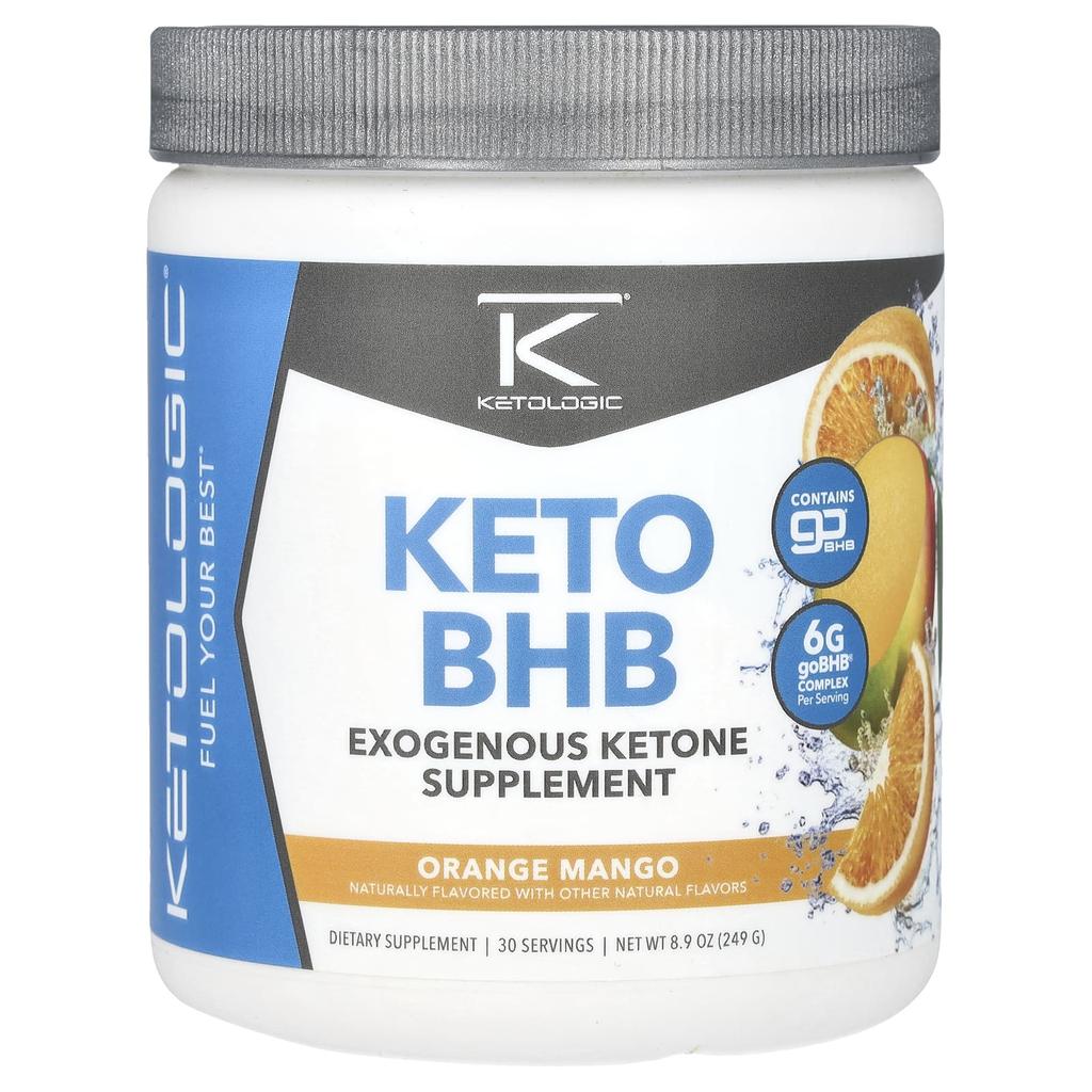 Keto Bhb, Appelsin Mango, 249G(8.9Oz)
