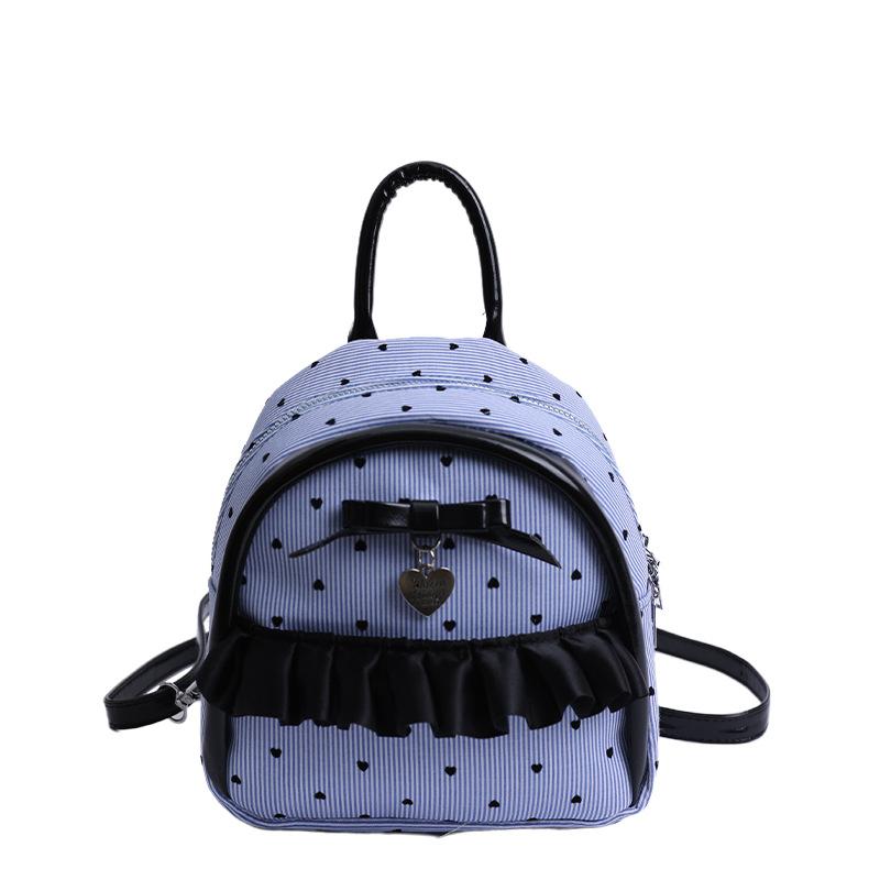 

Черная сумка-багет подмышку летняя новая милая нишевая дизайнерская сумка через плечо мессенджер женская 19*7*20 королевский синий