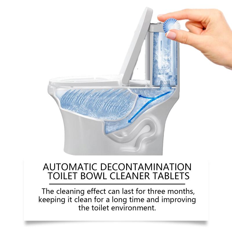 Blue Bubble Toilet Cleaner Effervescent Toilet Bowl Cleaner Bathroom Tanks Deodorizer WC Freshener Automatic Flushing Tablets