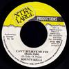 7inch Record BOUNTY KILLER  Cant Believe Mi Eye XL36 Xtra Large Prod 1998 Jamaica Reggae Ska  Dub Used
