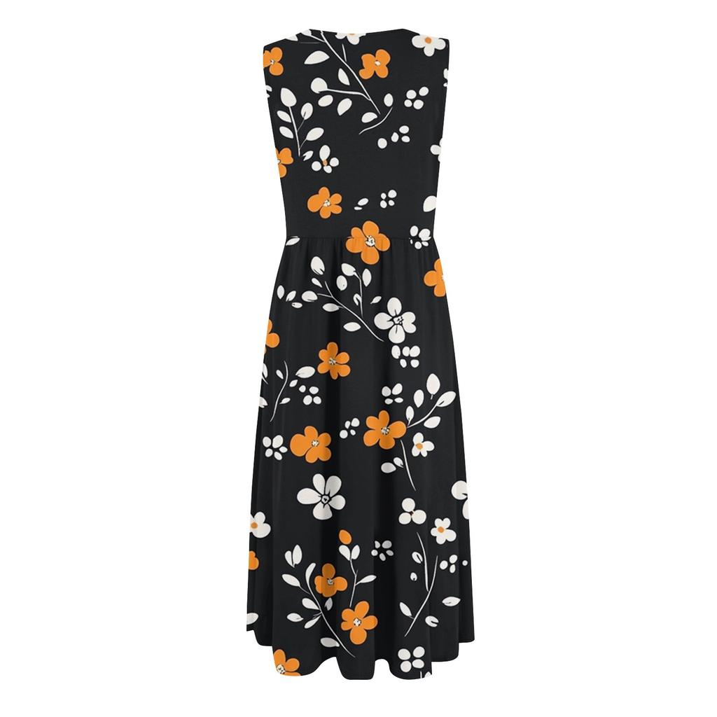 Women's Summer V Neck Casual Beach Dresses Pods Short Sleeve Striped Geometric Printed Dresses