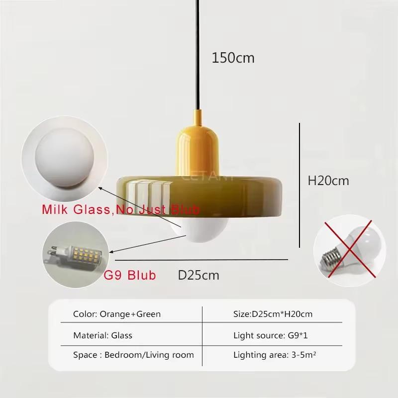 Nordic Glass Hanging Lamp Macaron Color glass Chandelier For Living Room Bedroom Study Restaurant Bar Interior Decoration Lamps