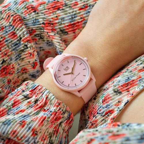 Authorized Dealer Ice-watch Ice Watch Watch Solar Battery Ladies 018479 Solar Battery Solar ICE Solar Power Pink Lady Small 3H