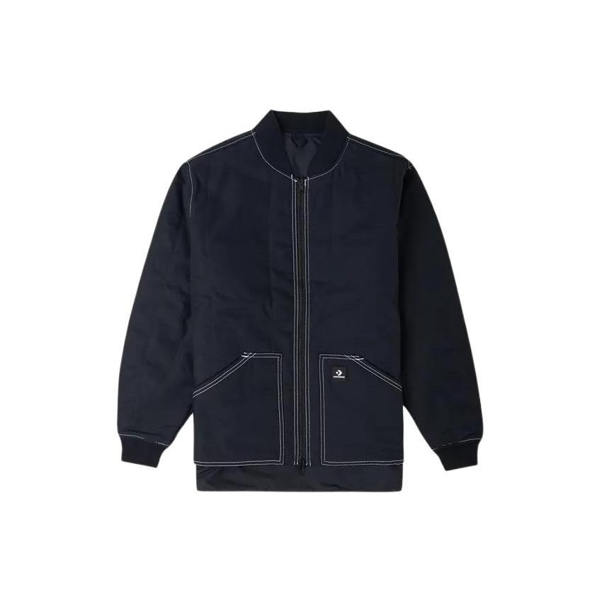 Converse Utility Reversible Padded Jacket Asia Sizing Black Men s 10024618-A01 M